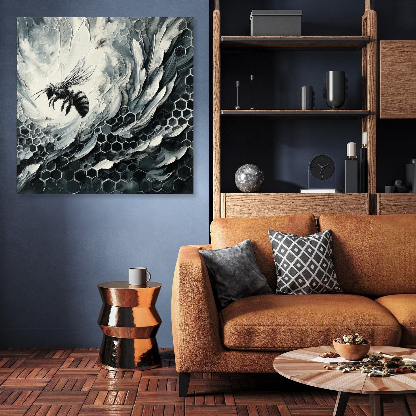 Essence of Hive Bee Canvas