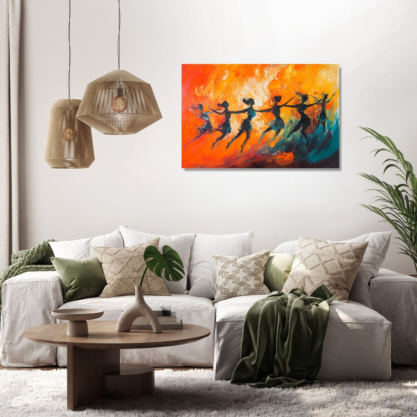 Dancing Harmony Canvas