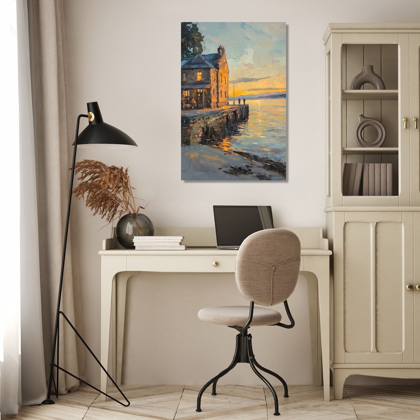 Broughty Ferry Twilight Canvas