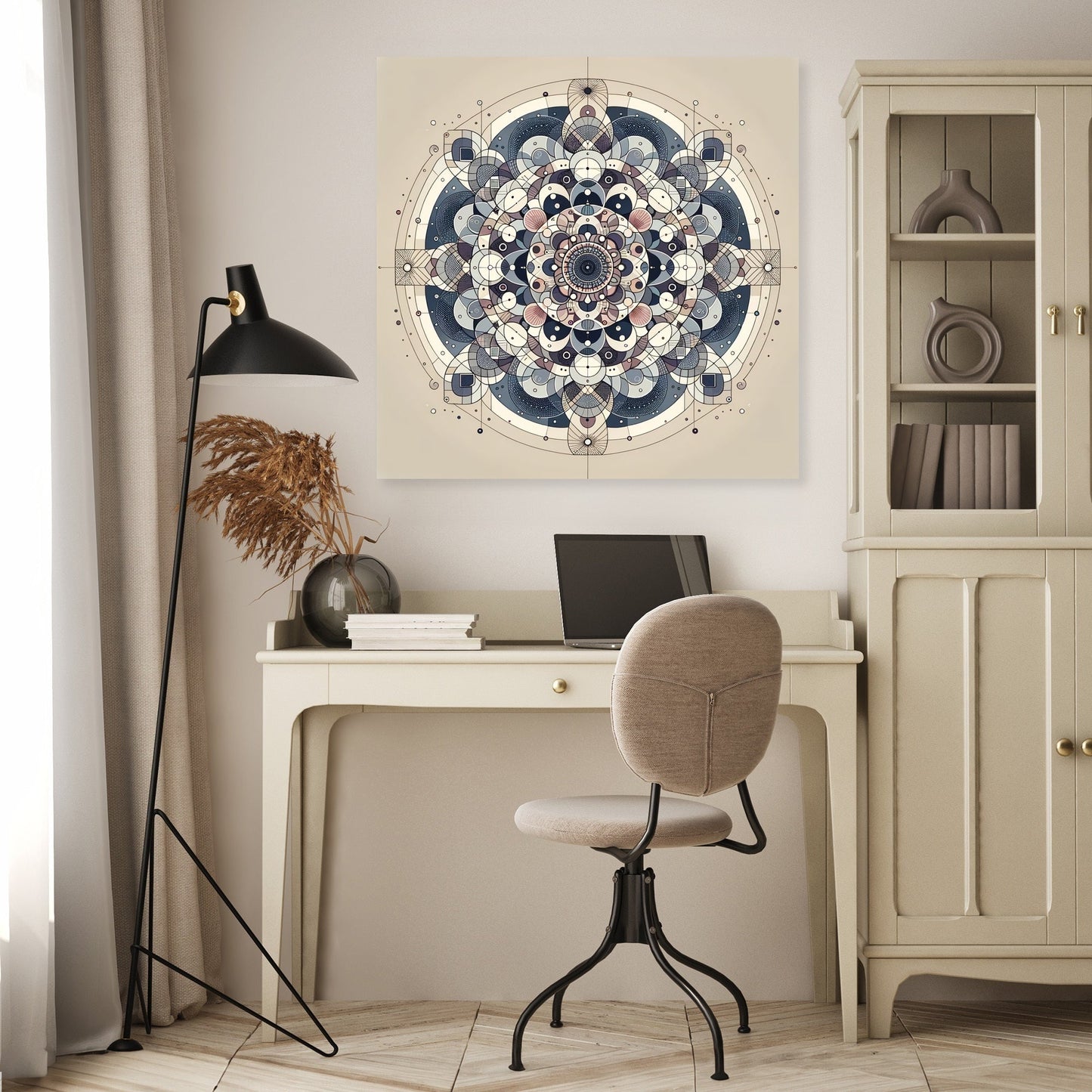 Tranquil Symmetry Canvas