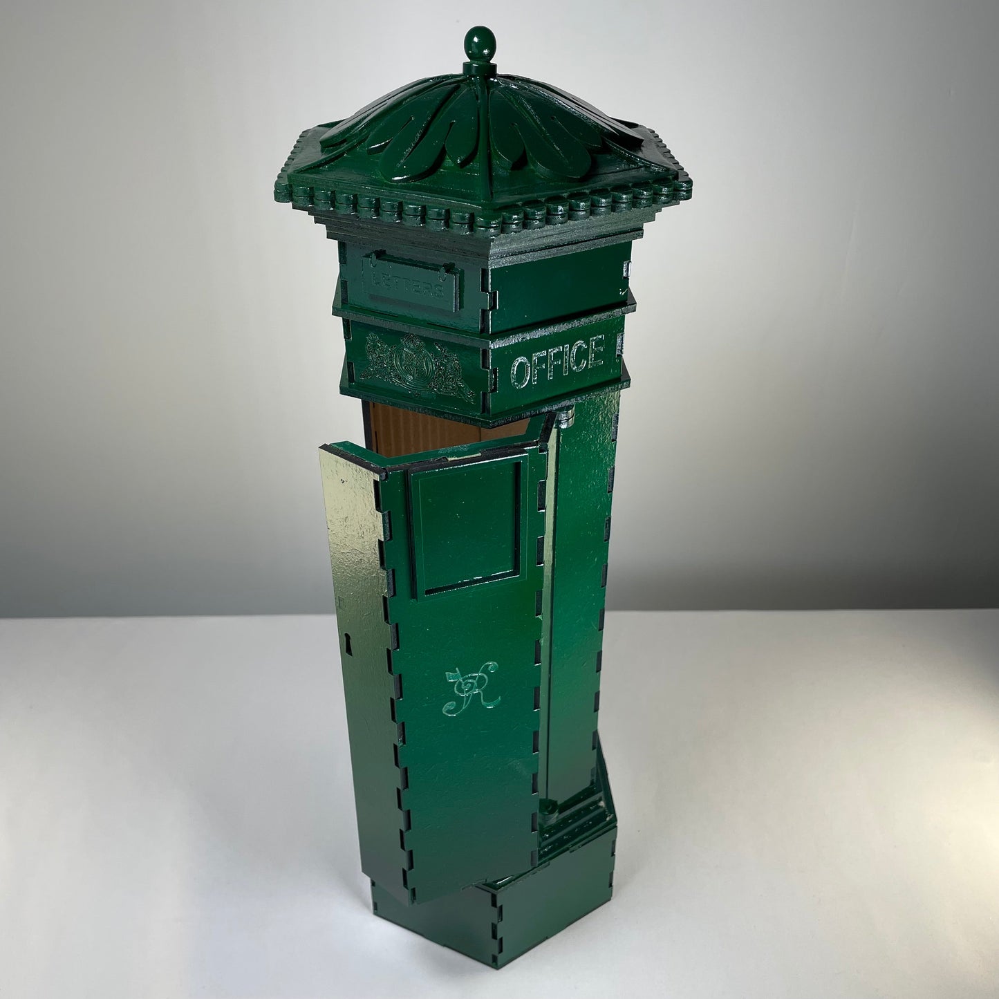Penfold Pillar Post Box - Pre-Built Model by Curious Rabbit ®