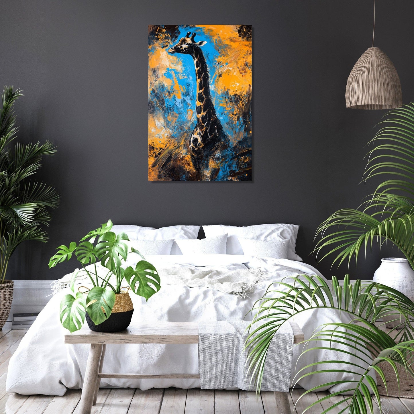 Graceful Giraffe Canvas