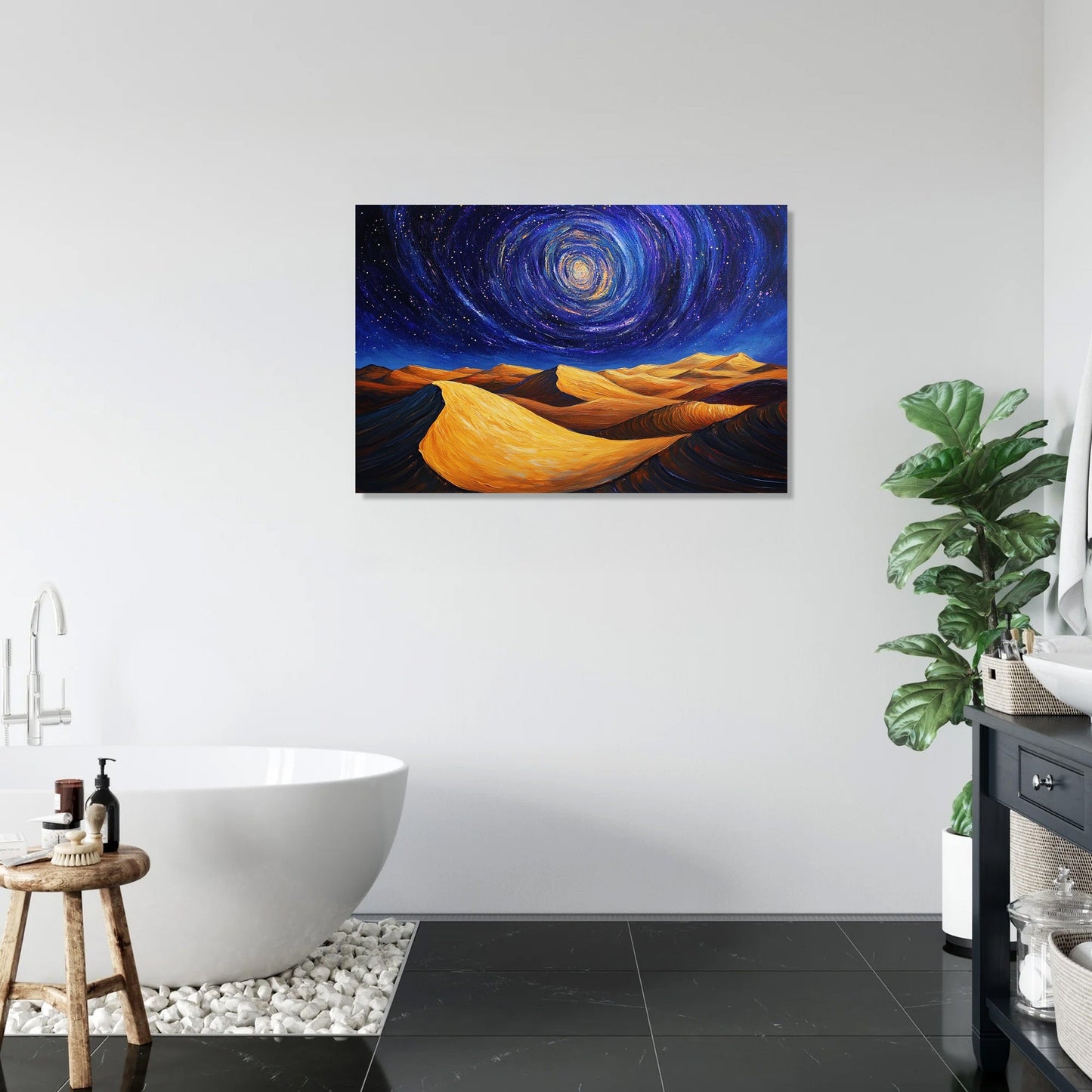 Celestial Desert Dreams Canvas