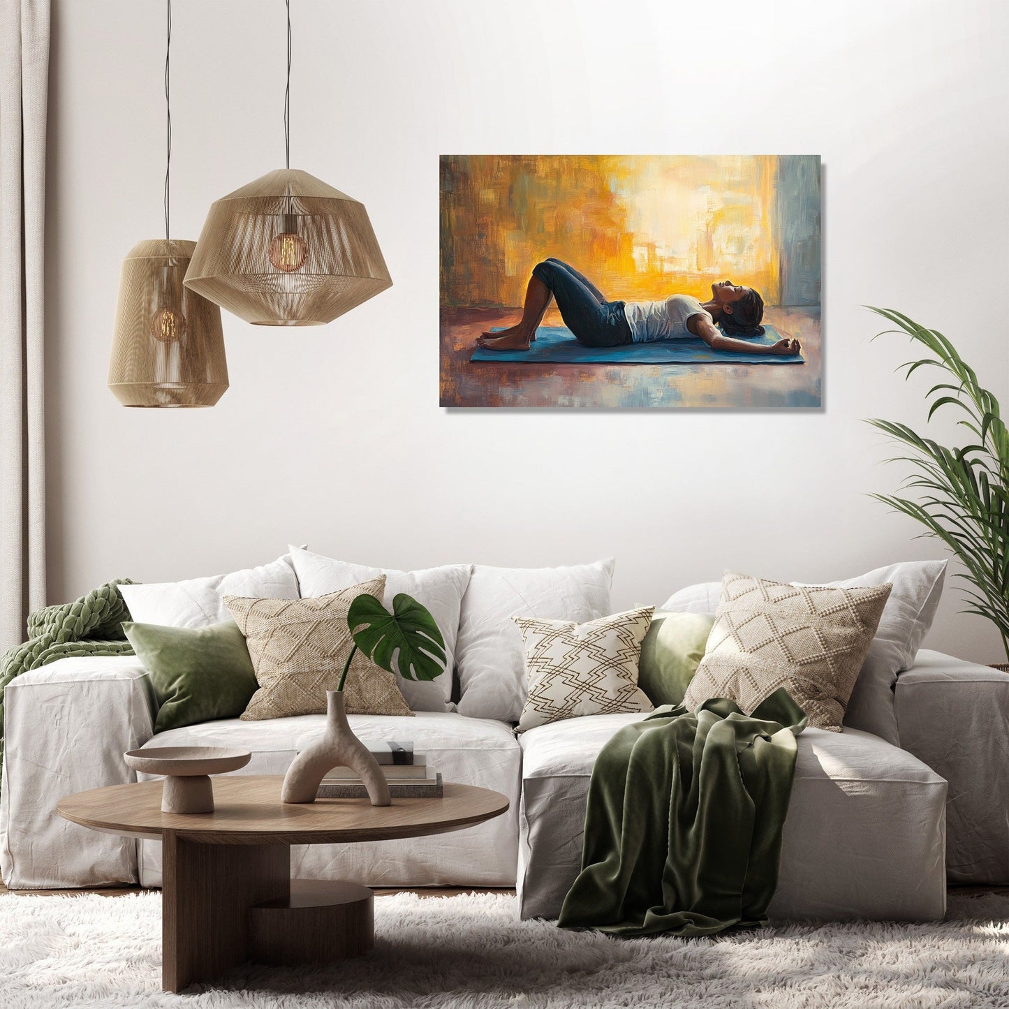 Post-Workout Serenity Canvas