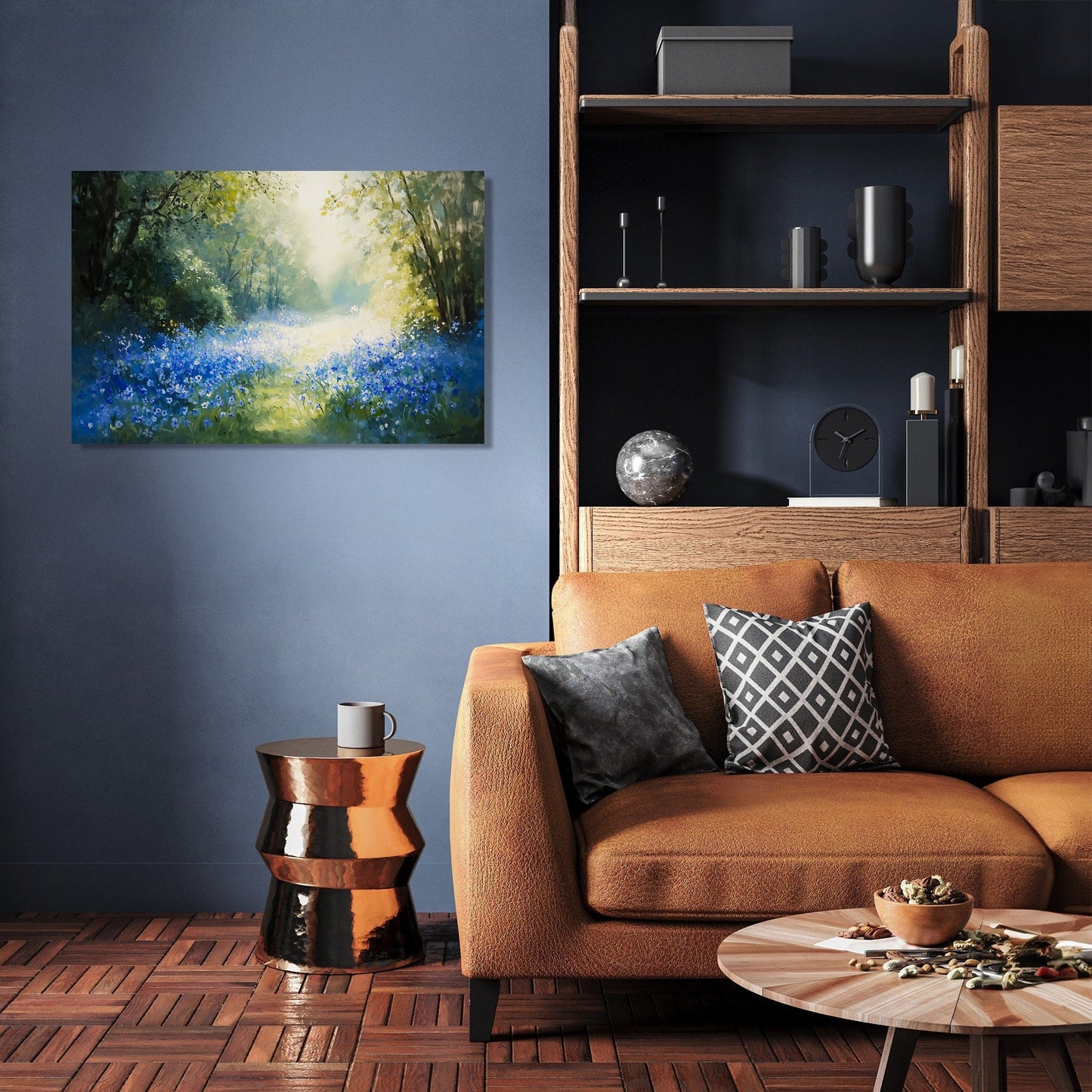 Forget-Me-Not Nostalgia Canvas