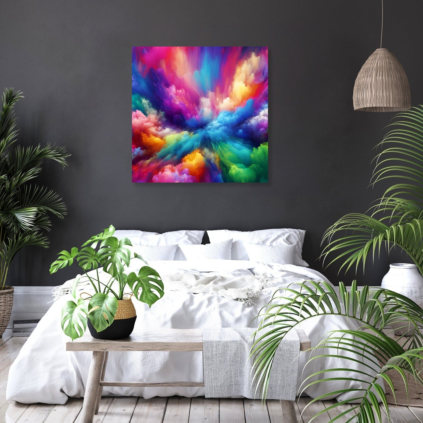 Serene Vibrance Canvas