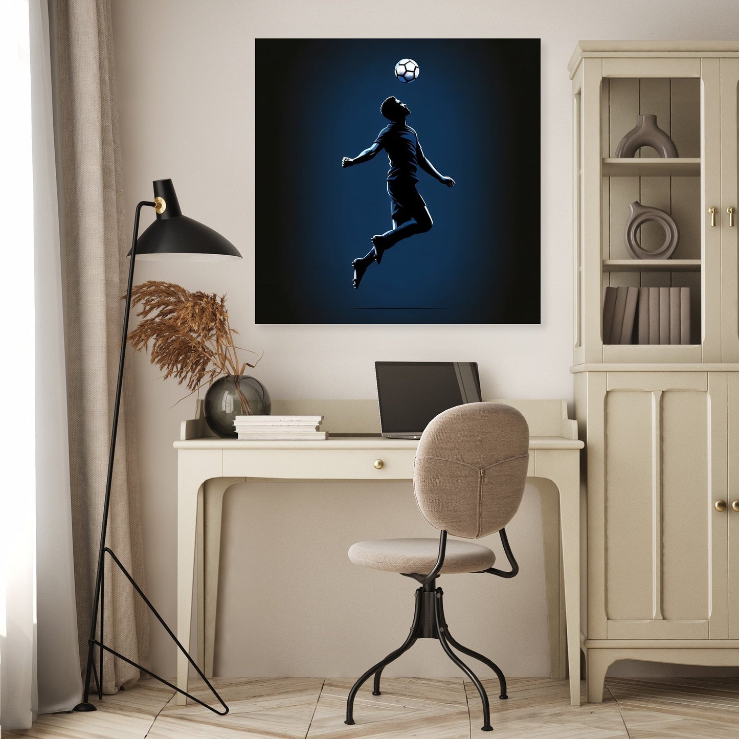 Merseyside Navy Header Canvas