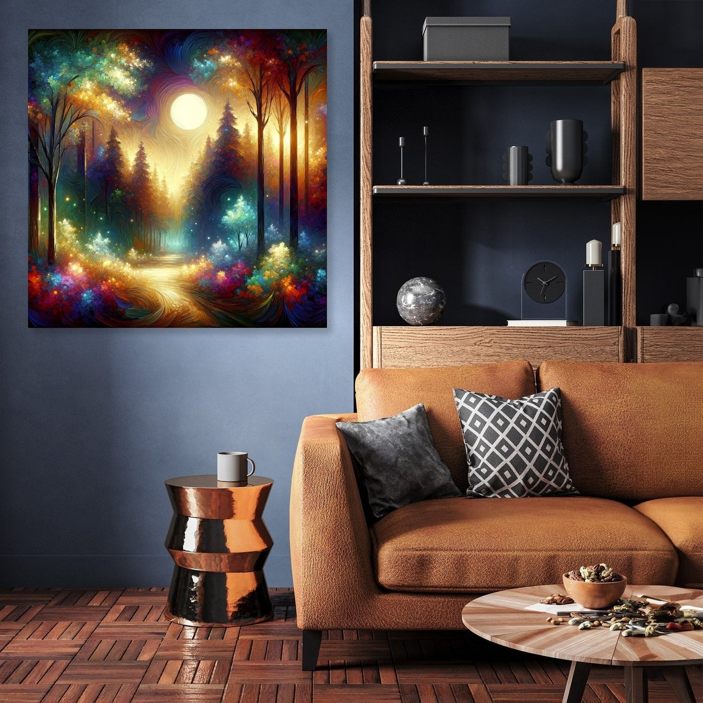 Moonlit Enchantment Canvas