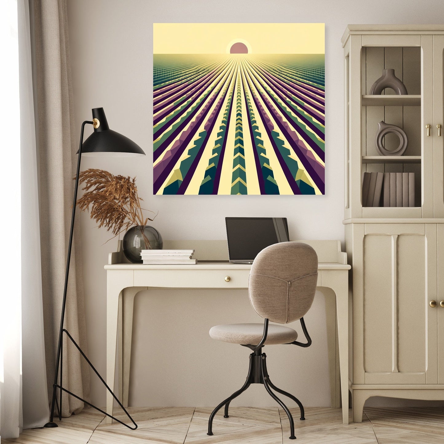 Harvest Geometry Canvas