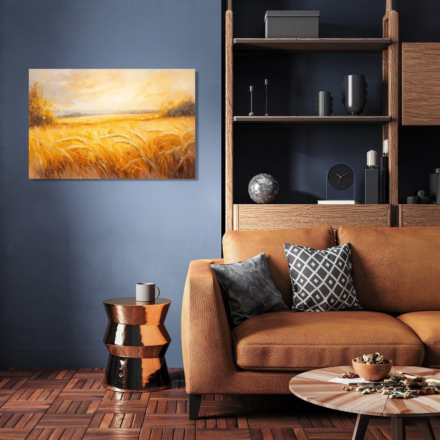 Golden Harvest Reverie Canvas
