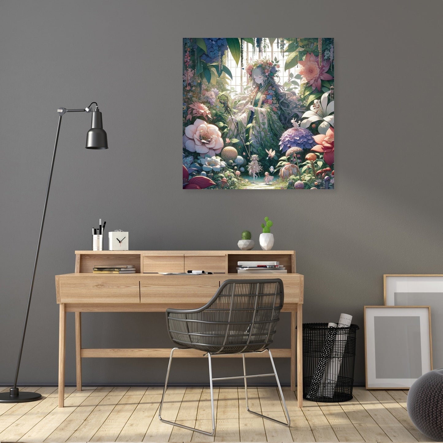 Secret Garden's Guardian Canvas