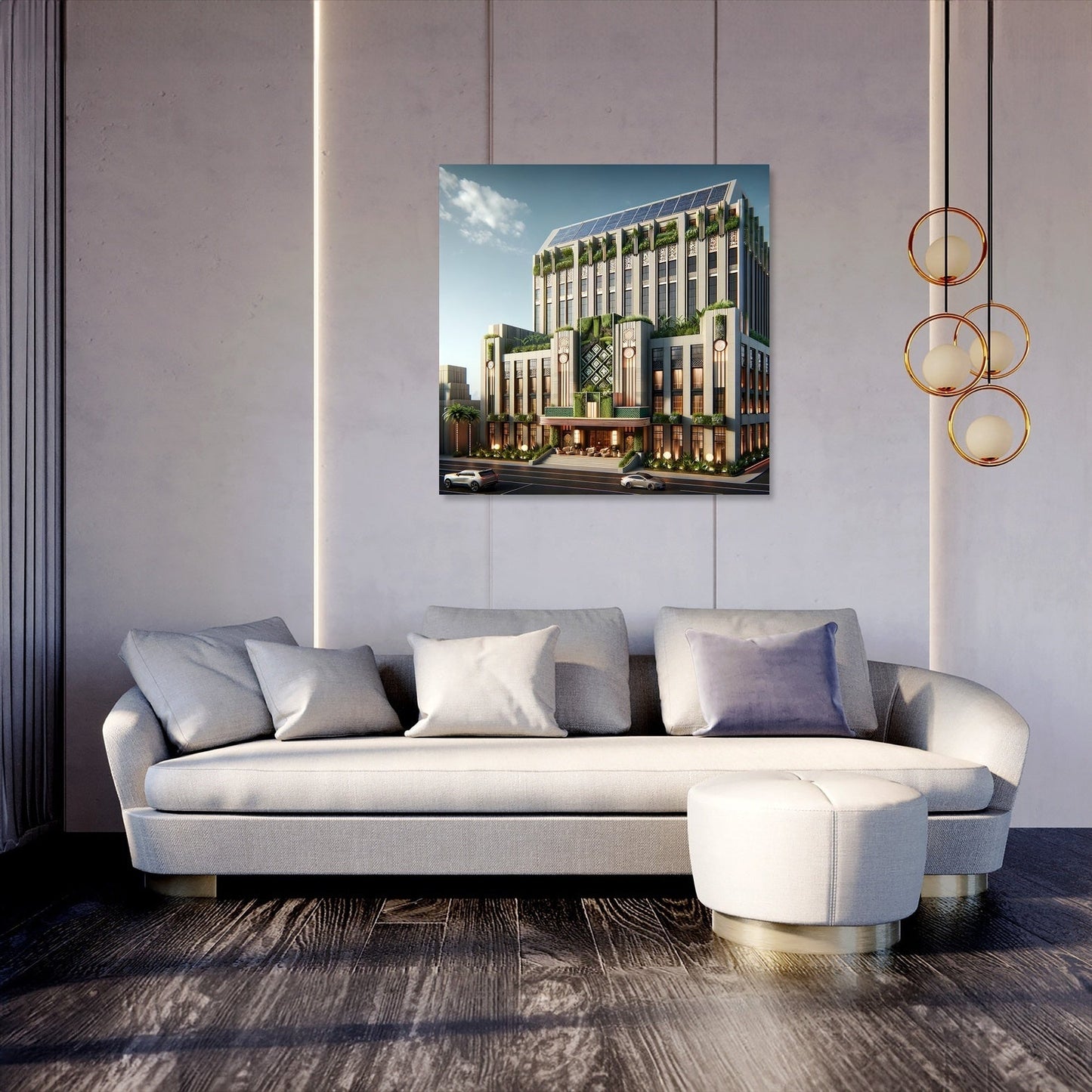 Eco-Deco Grandeur Canvas