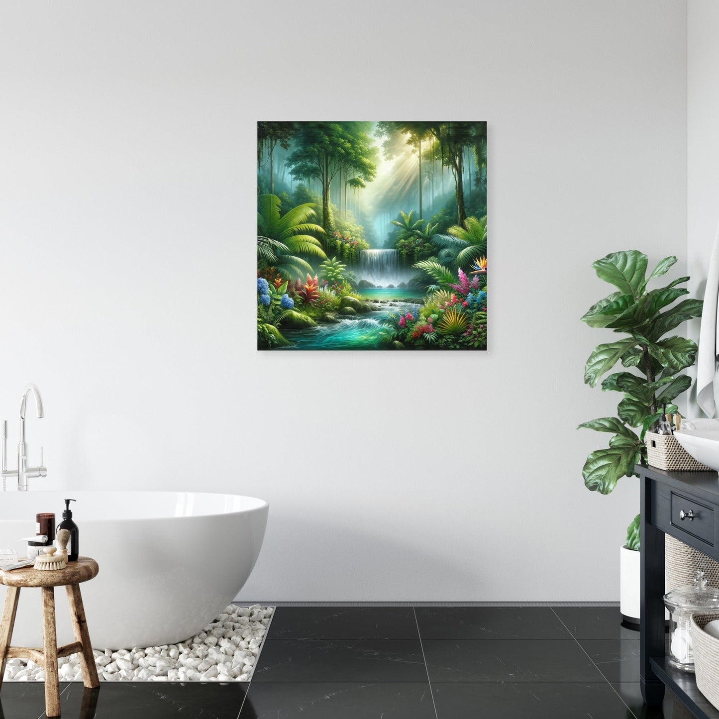 Rainforest Tranquility Canvas
