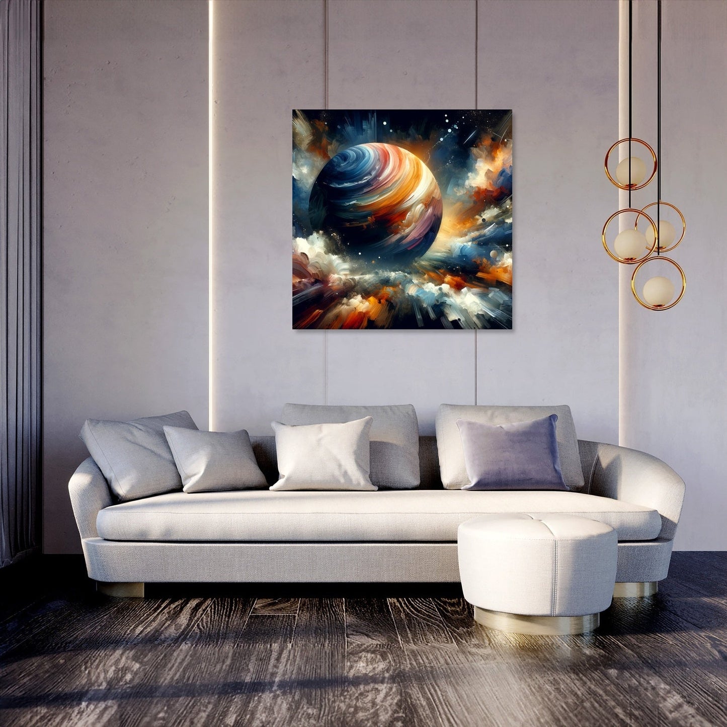 Planetary Passion Canvas