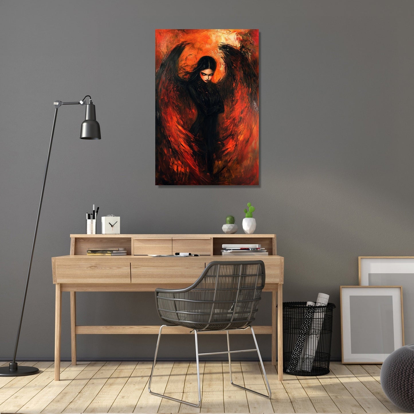 Inferno Monarch Canvas
