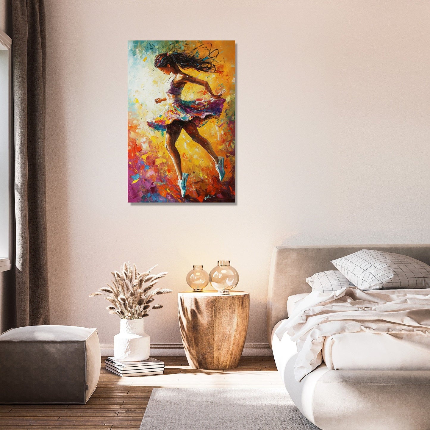 Energy of Exercise Canvas