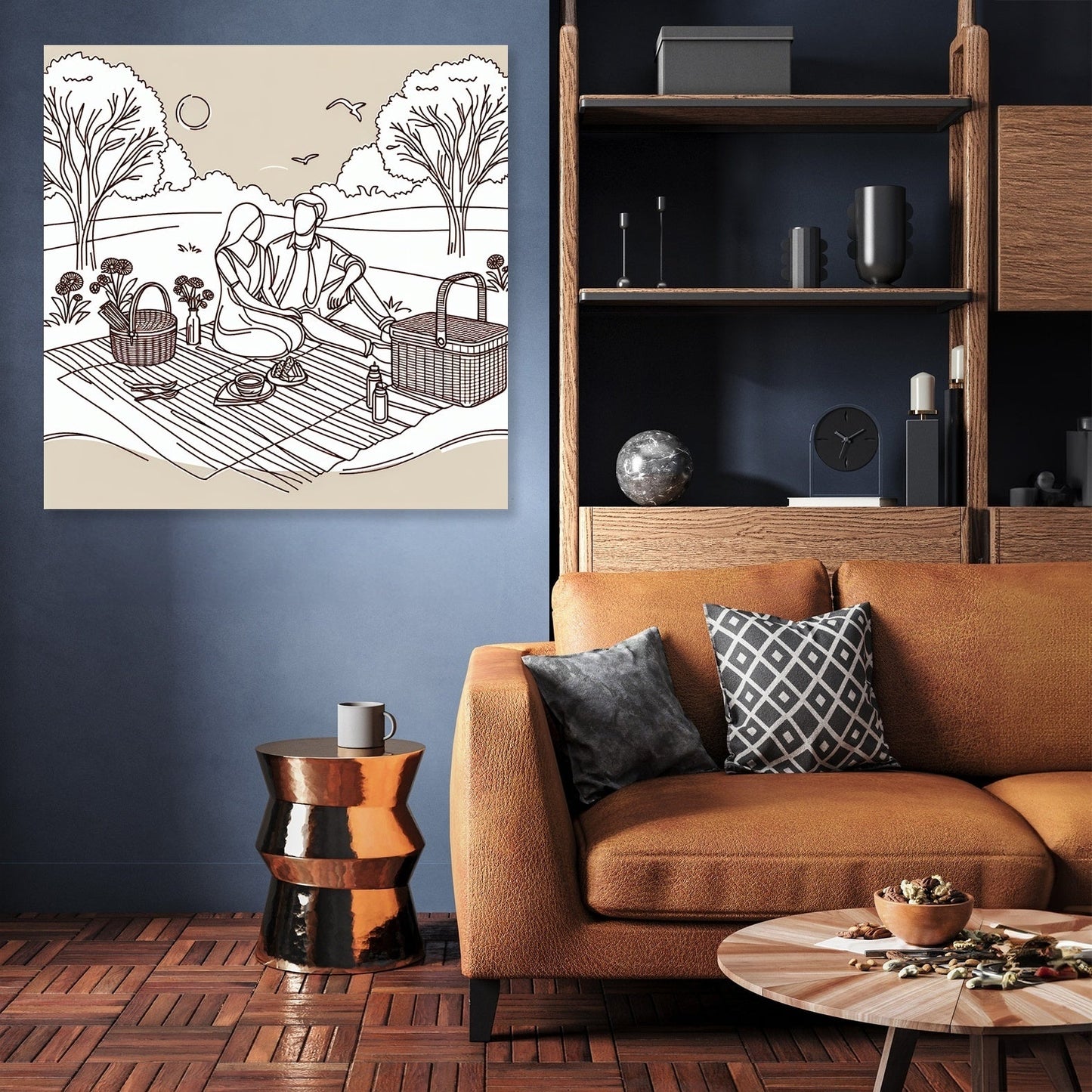 Picnic Moments Canvas