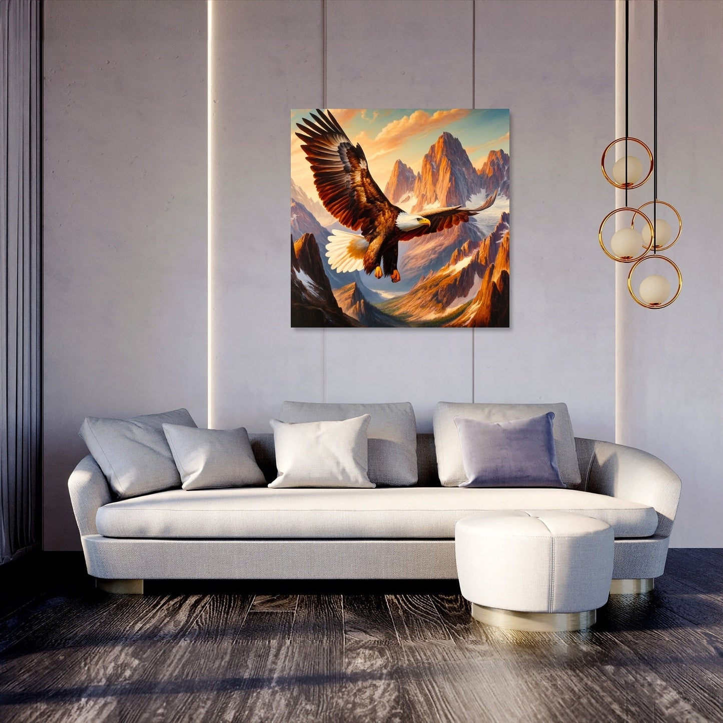 Majesty of the Skies Canvas
