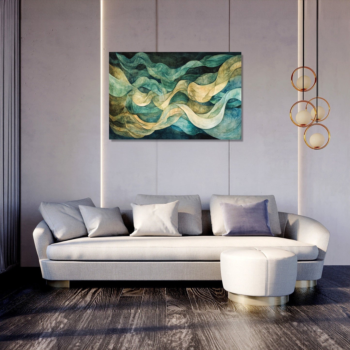 Reverberating Tranquillity Canvas