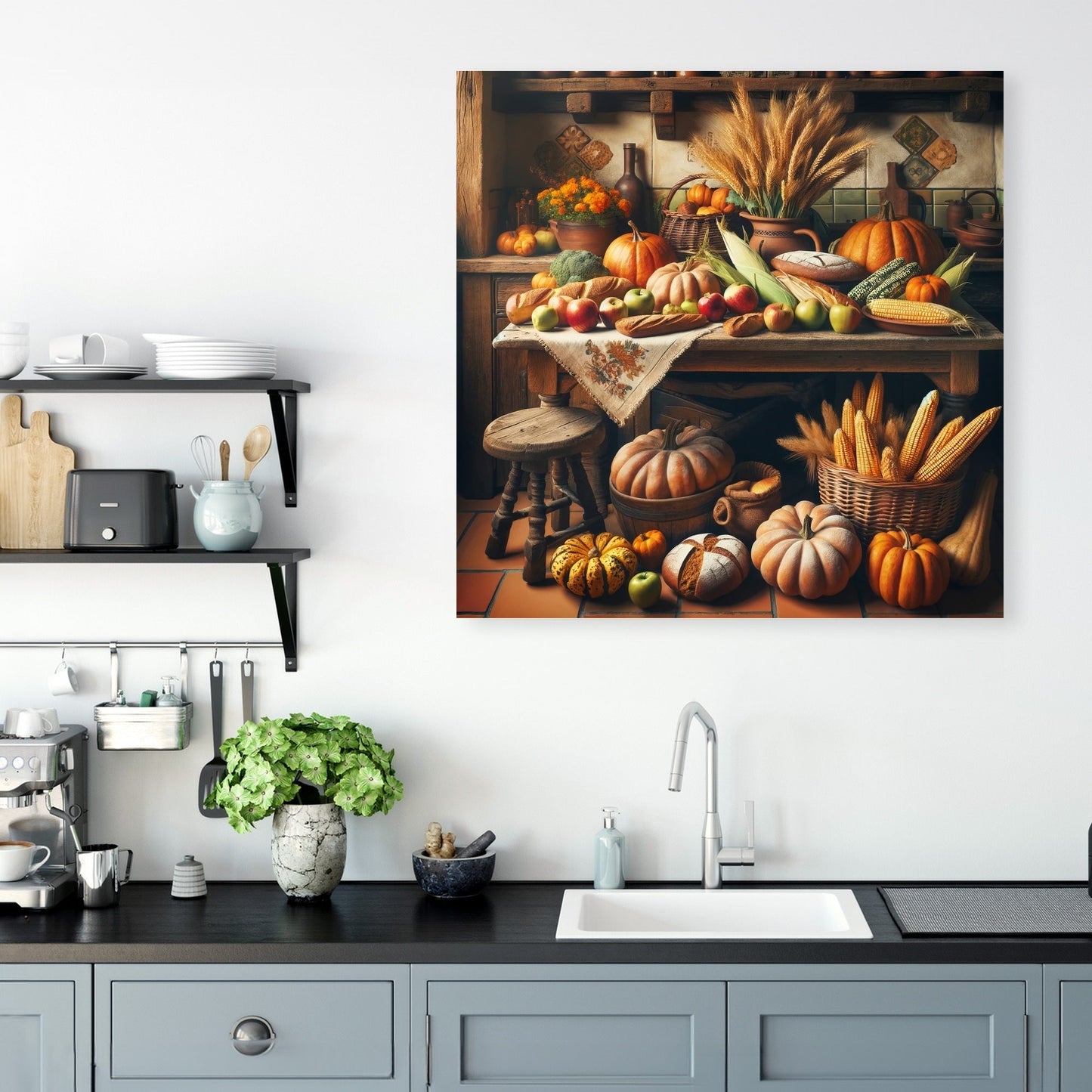 Rustic Harvest Charm Canvas