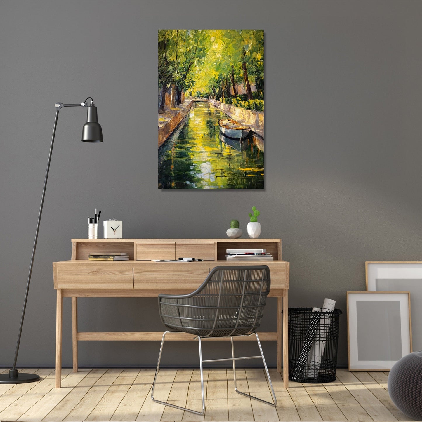 Canal du Midi Canvas