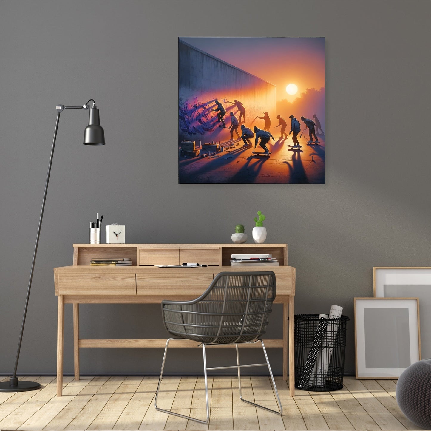 Twilight Tagging Adventure Canvas