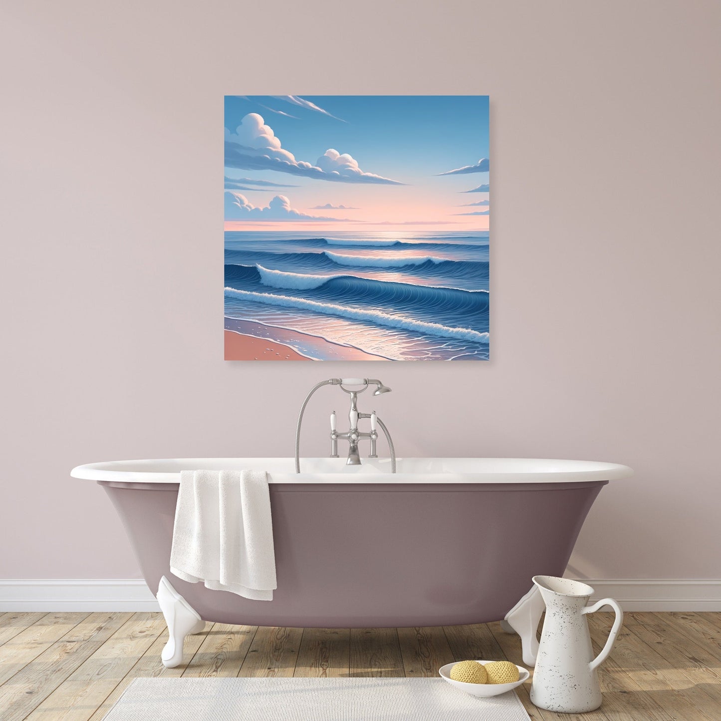 Tranquil Seascape Canvas