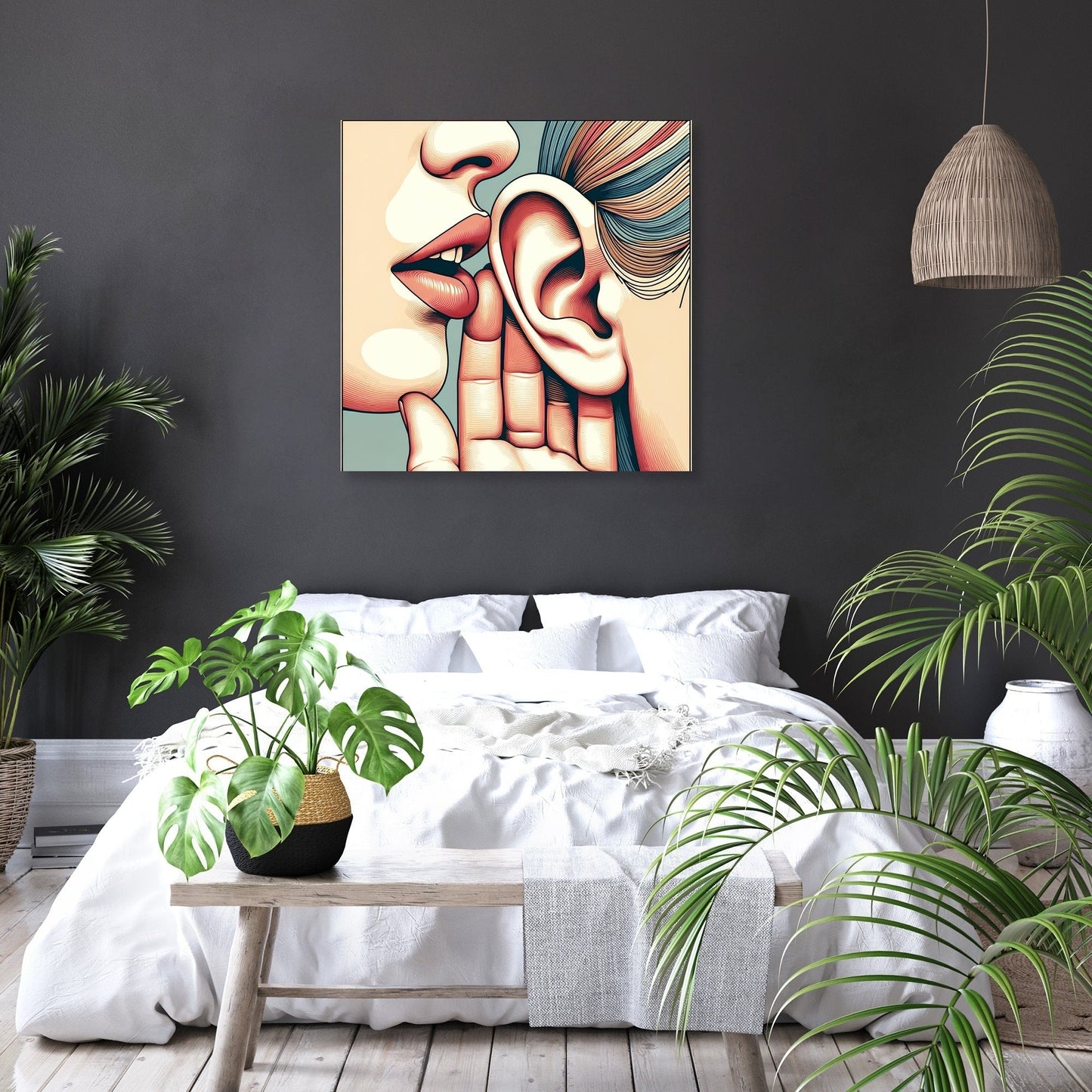 Intimate Whisper Canvas