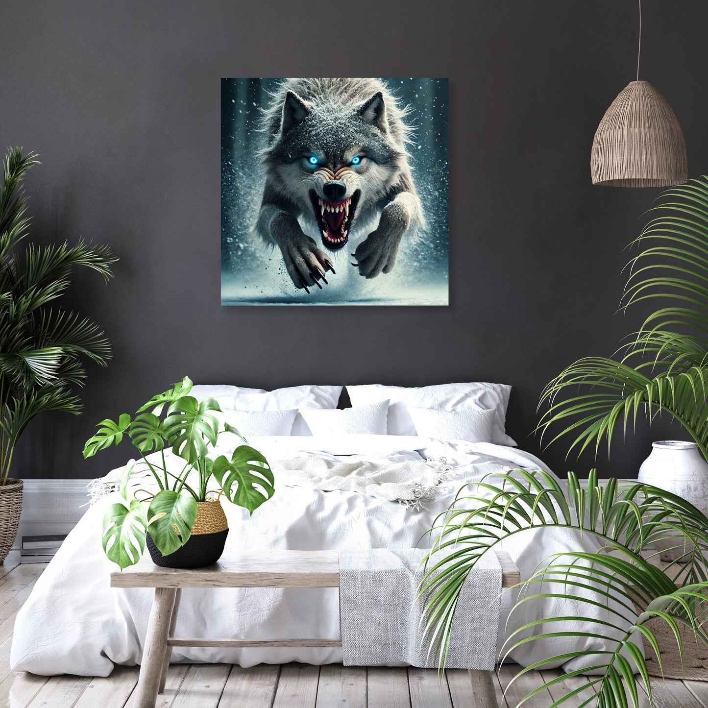 Winter Fury Canvas