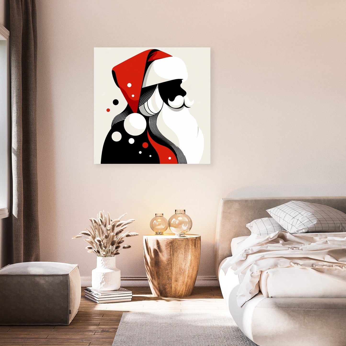 Simplified Santa Canvas