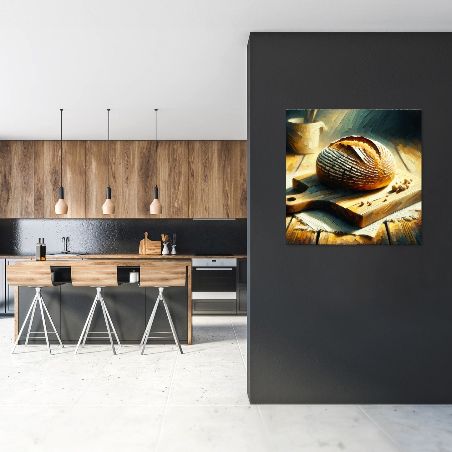 Golden Crust Canvas