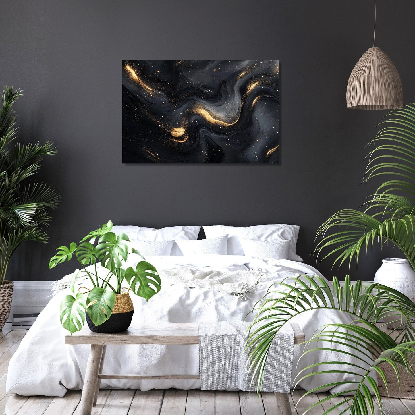 Distorted Reflections Canvas