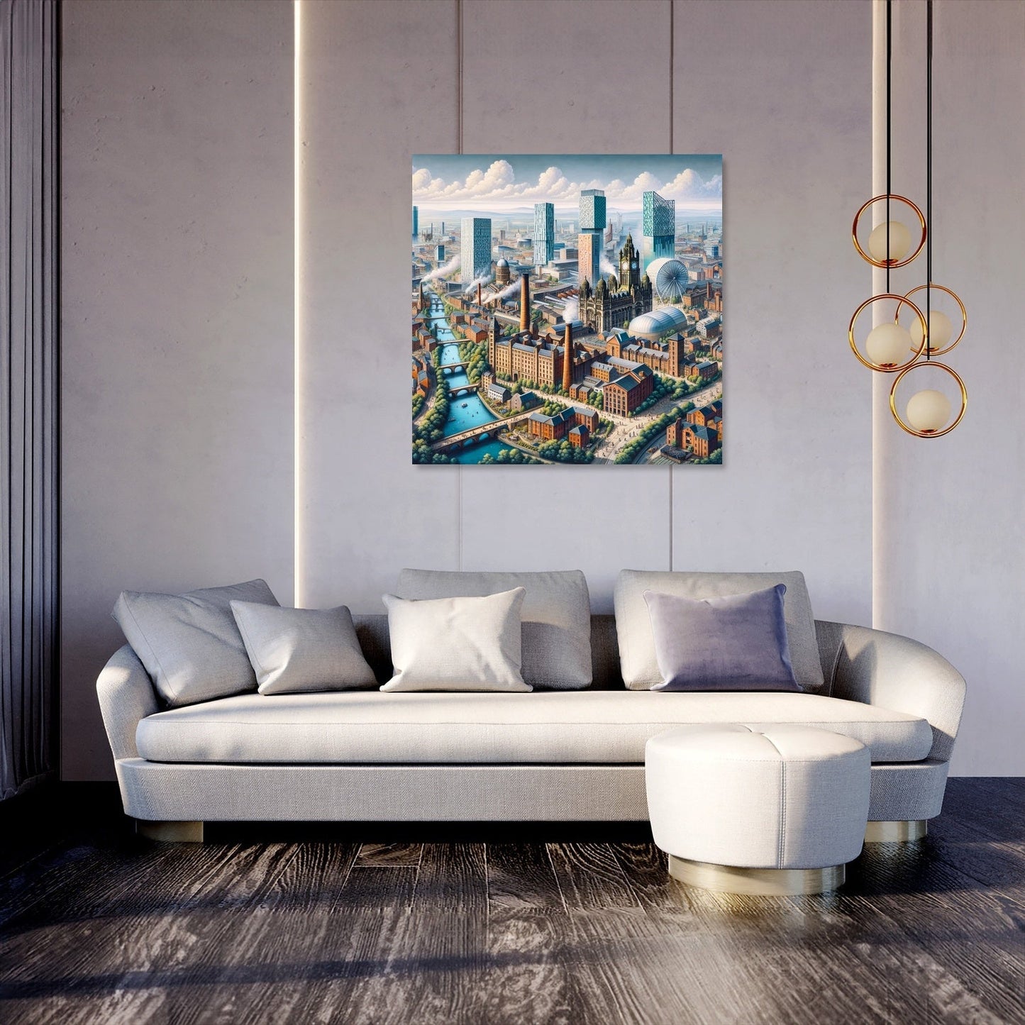 Evolutionary Manchester Canvas