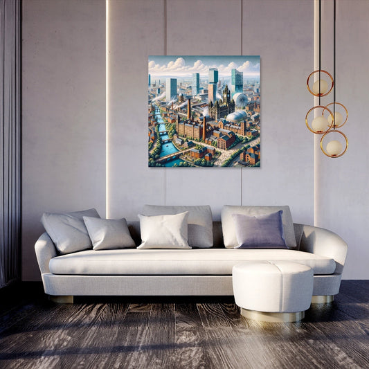 Evolutionary Manchester Canvas