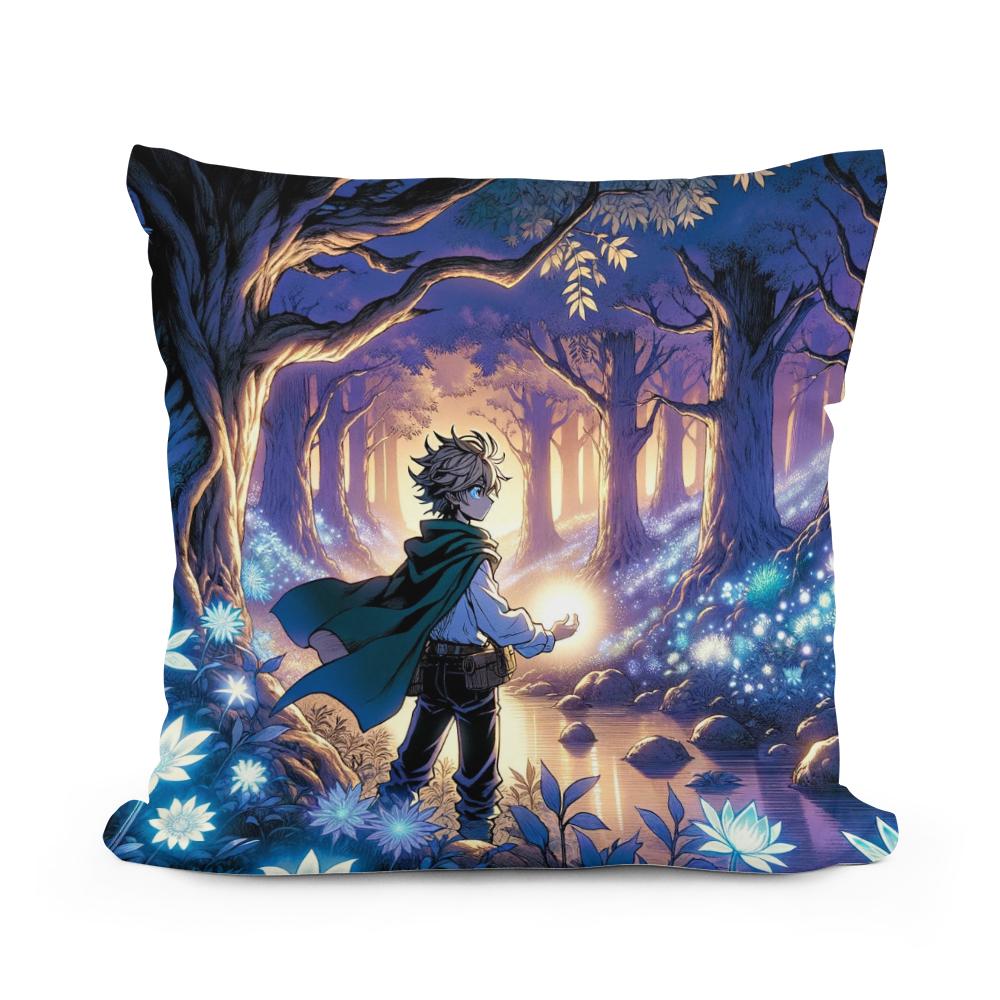 Mystical Twilight Cotton Cushion