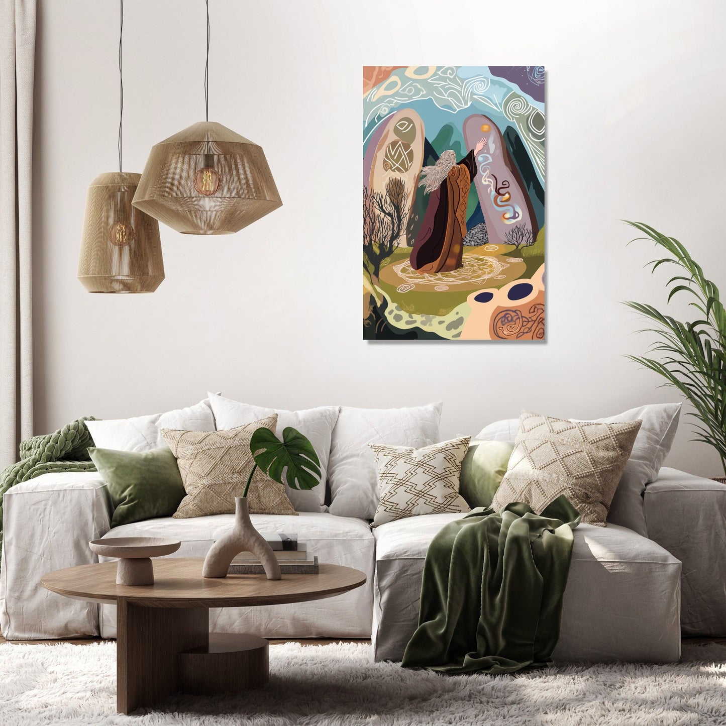Druid's Vision Canvas