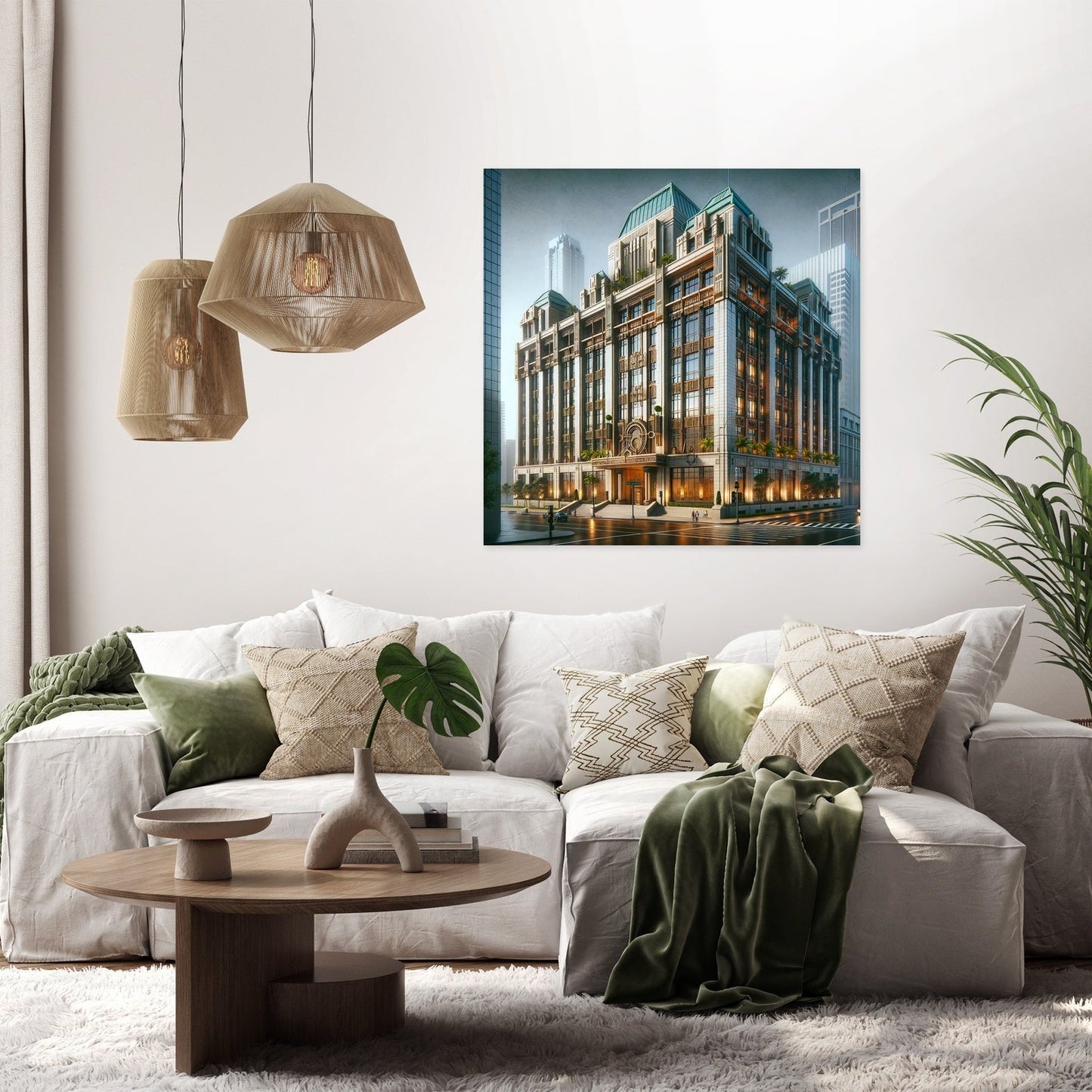 Deco Modernity Canvas