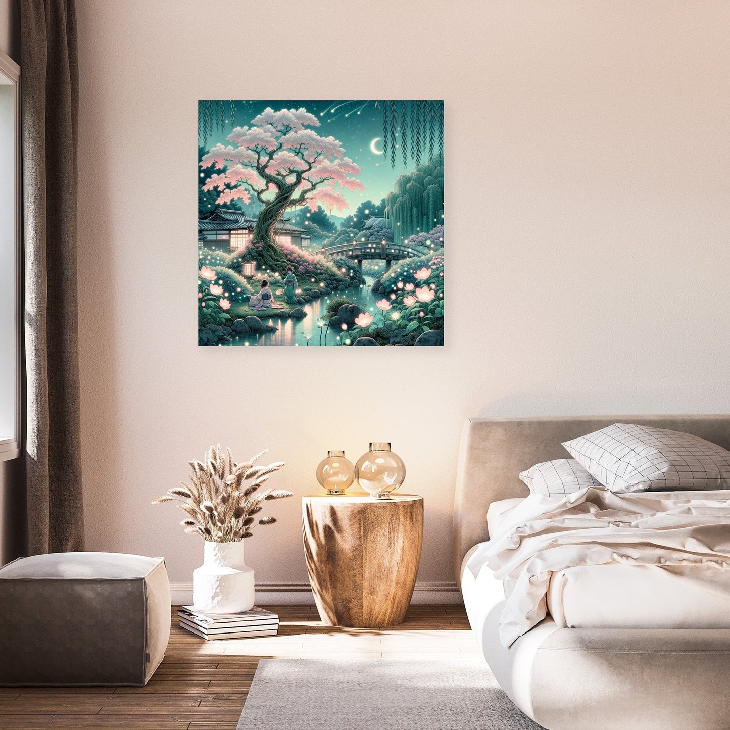 Enchanted Blossom Retreat Canvas