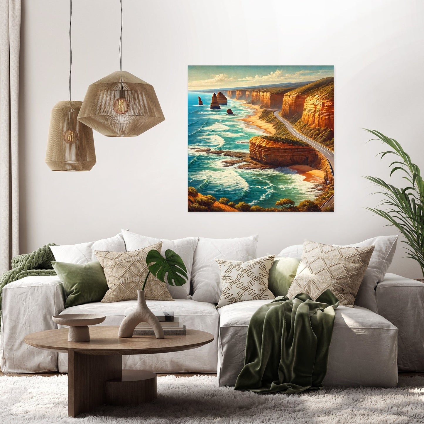 Ocean Road Majesty Canvas