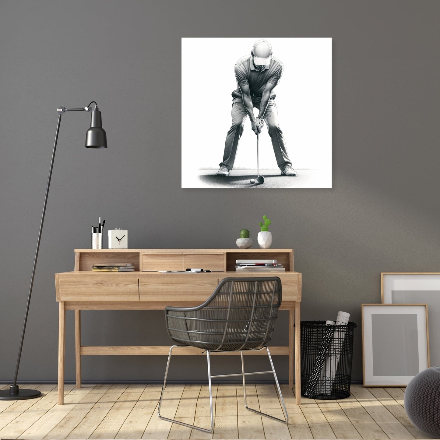 Focused Stance Canvas