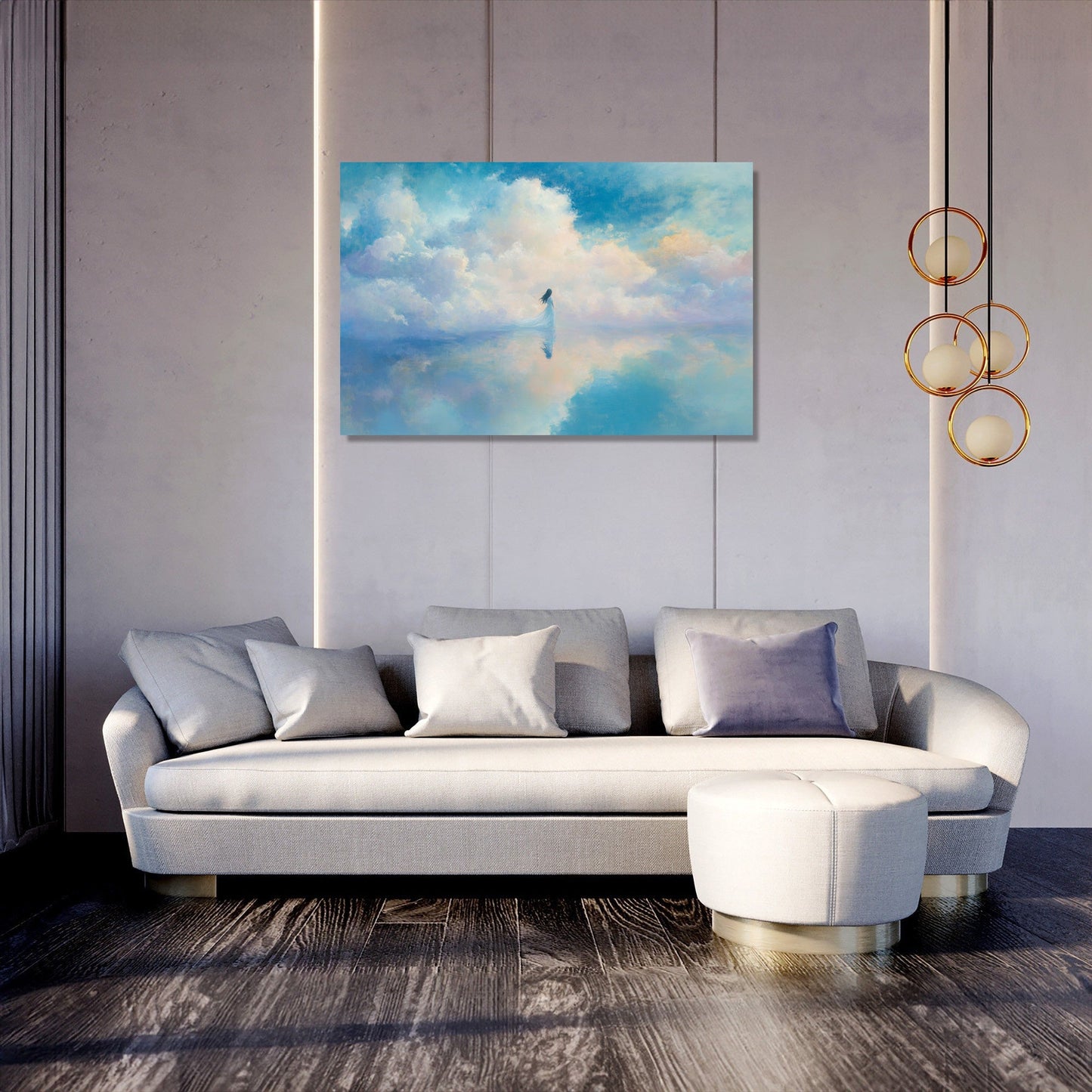 Serene Cloud Dream Canvas