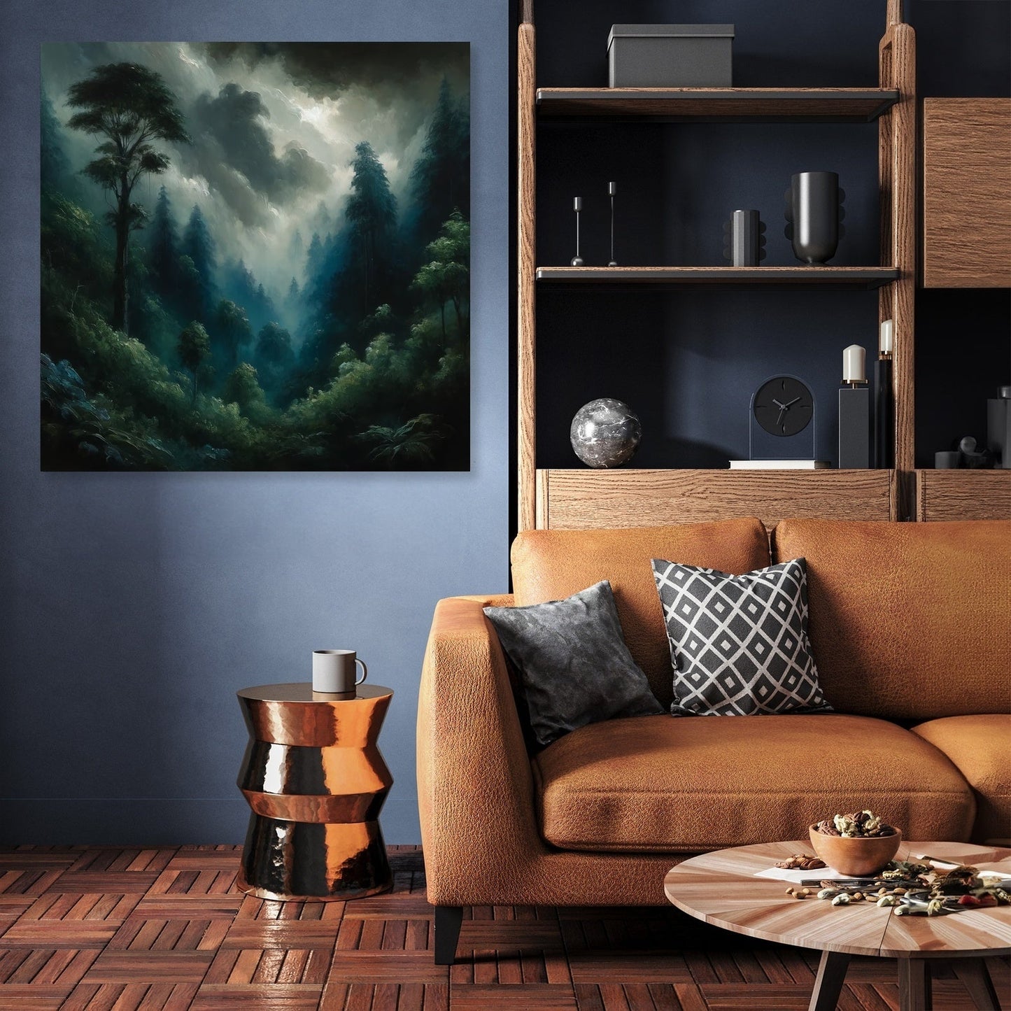 Mystical Cloud Forest Canvas
