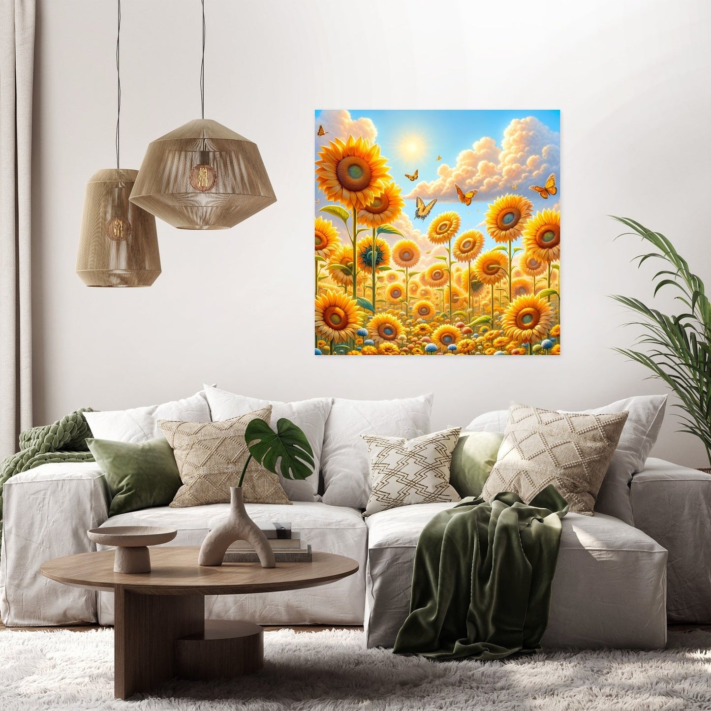 Sunflower Meadow Canvas