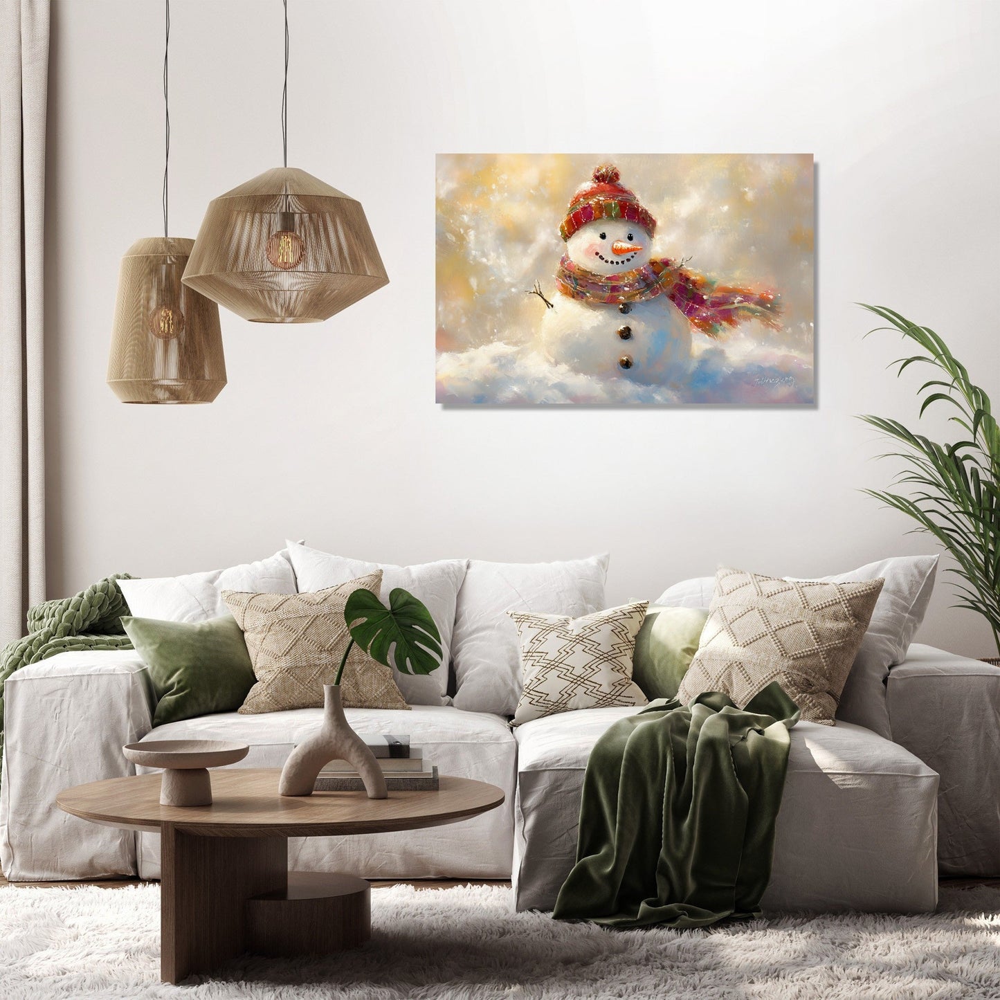 Frosty Cheer Canvas