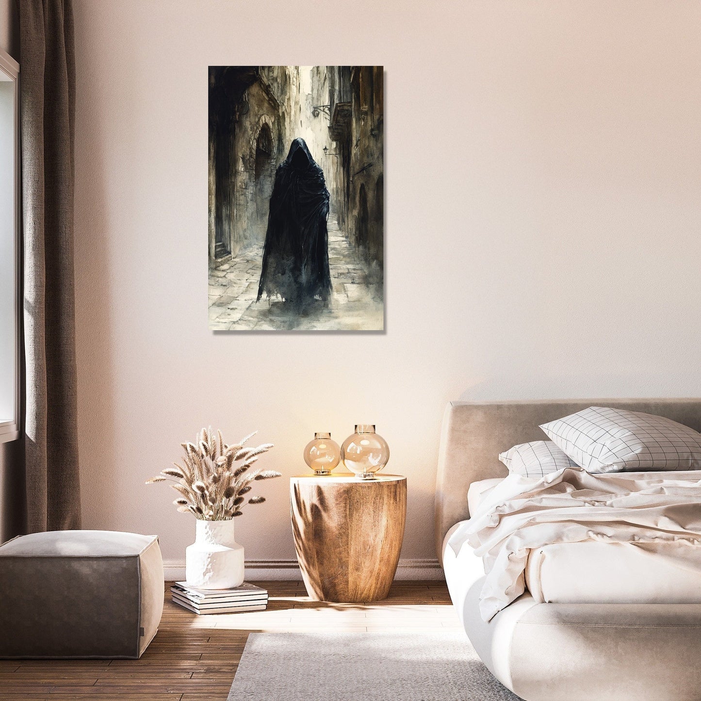 Cloaked Shadow Blade Canvas