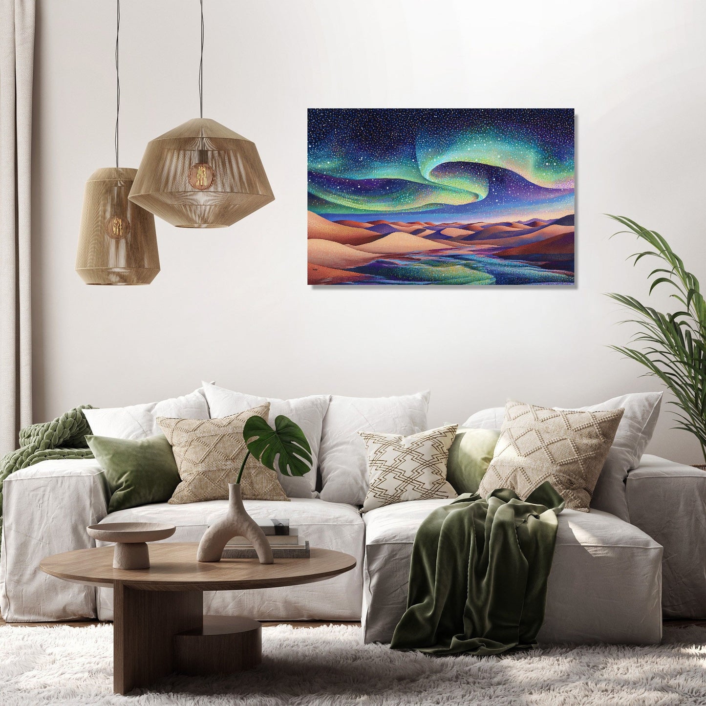 Aurora Mirage Canvas
