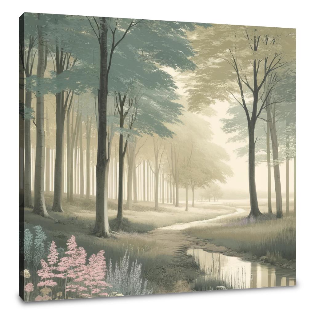 Peaceful Forest Canvas