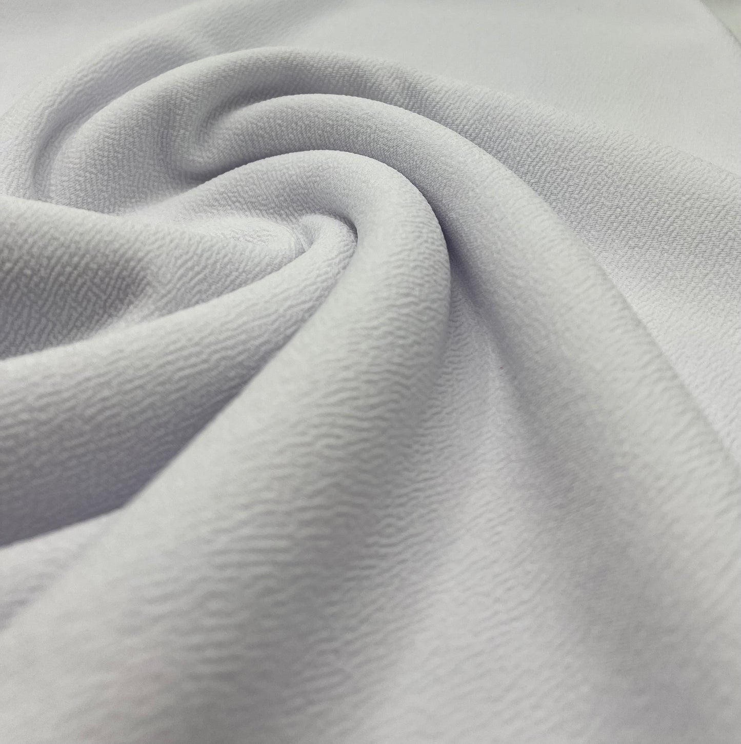 Plain White Liverpool Bullet Stretch Fabric