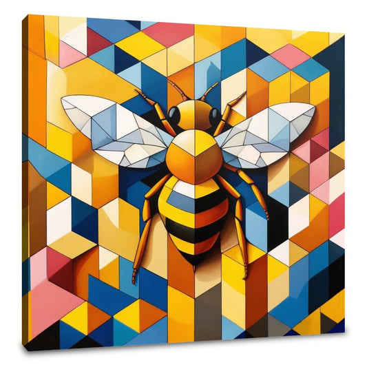 Harmony of the Hive Bee Canvas