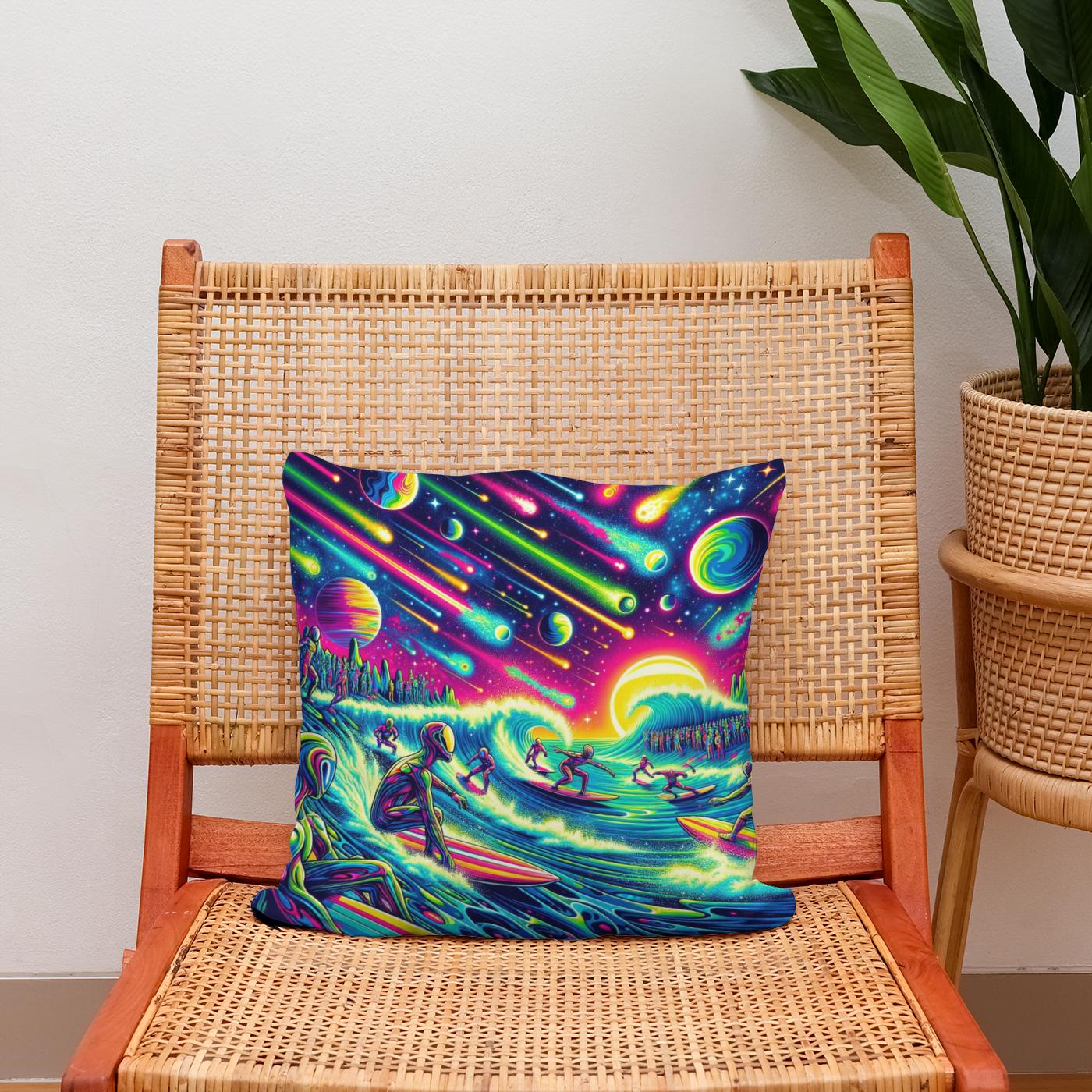 Stellar Swell Cotton Cushion